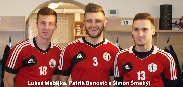 Lukáš Matějka, Patrik Banovič a Šimon Šmehýl
